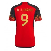 Belgium Romelu Lukaku #9 Replica Home Shirt World Cup 2022 Short Sleeve